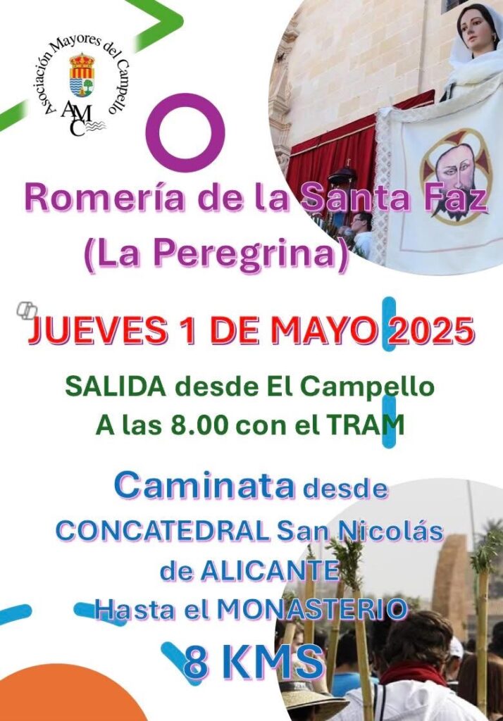 Romeria de la Santa Faz - 1 de mayo del 2025